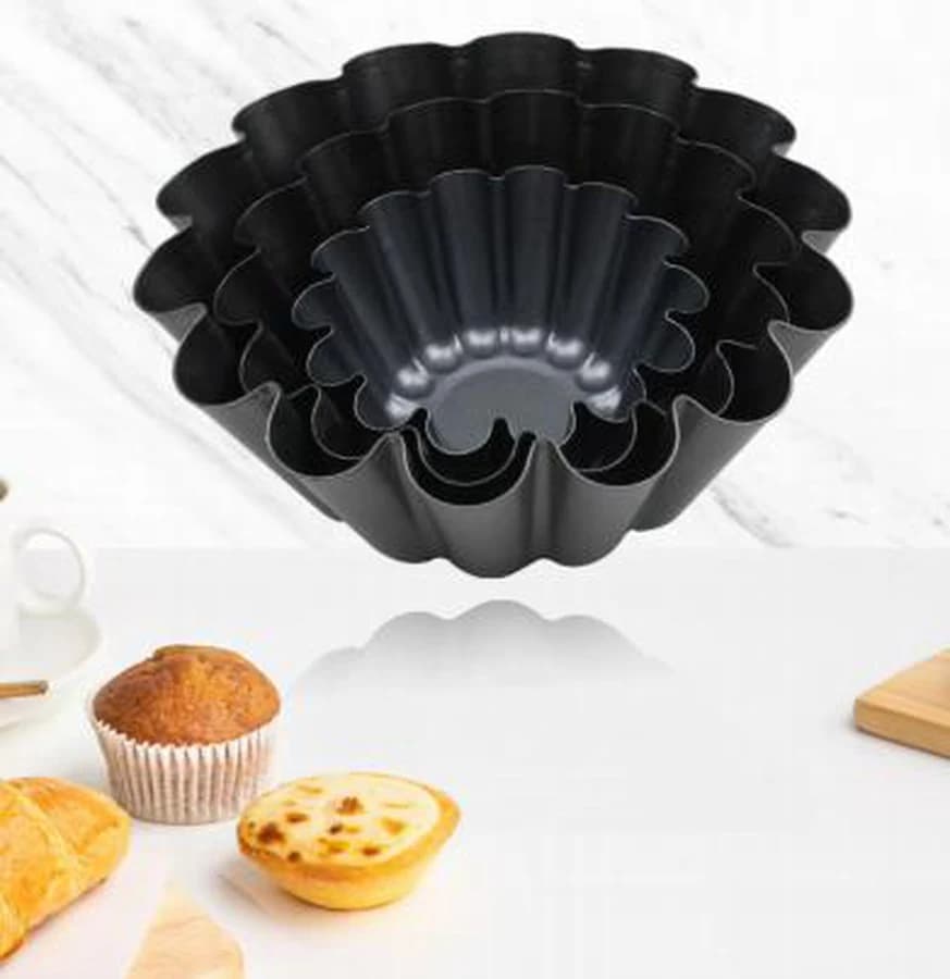 Forma de Torta Flor Antiaderente Média