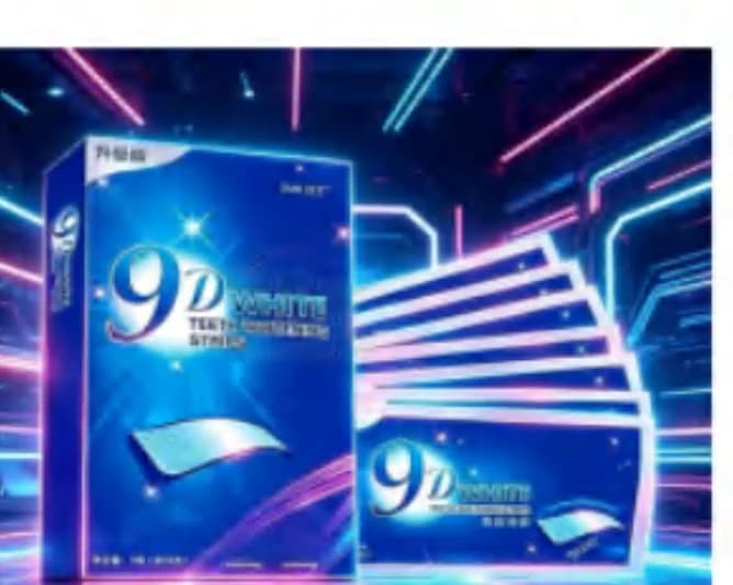 Fita de Clareamento Dental 9D 7 Pares