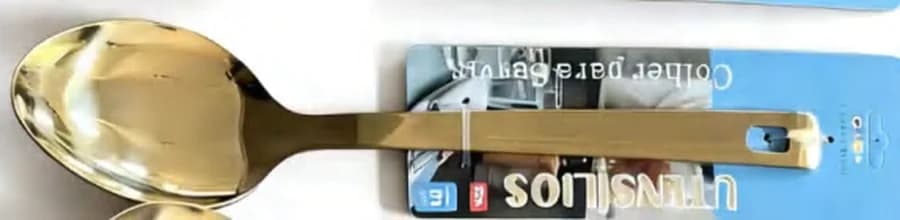 Colher para Servir Dourada