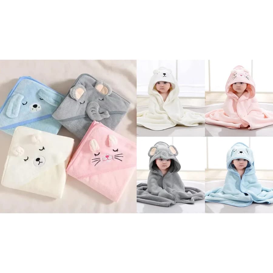 Toalha de Banho p/ Bebê 80x80cm