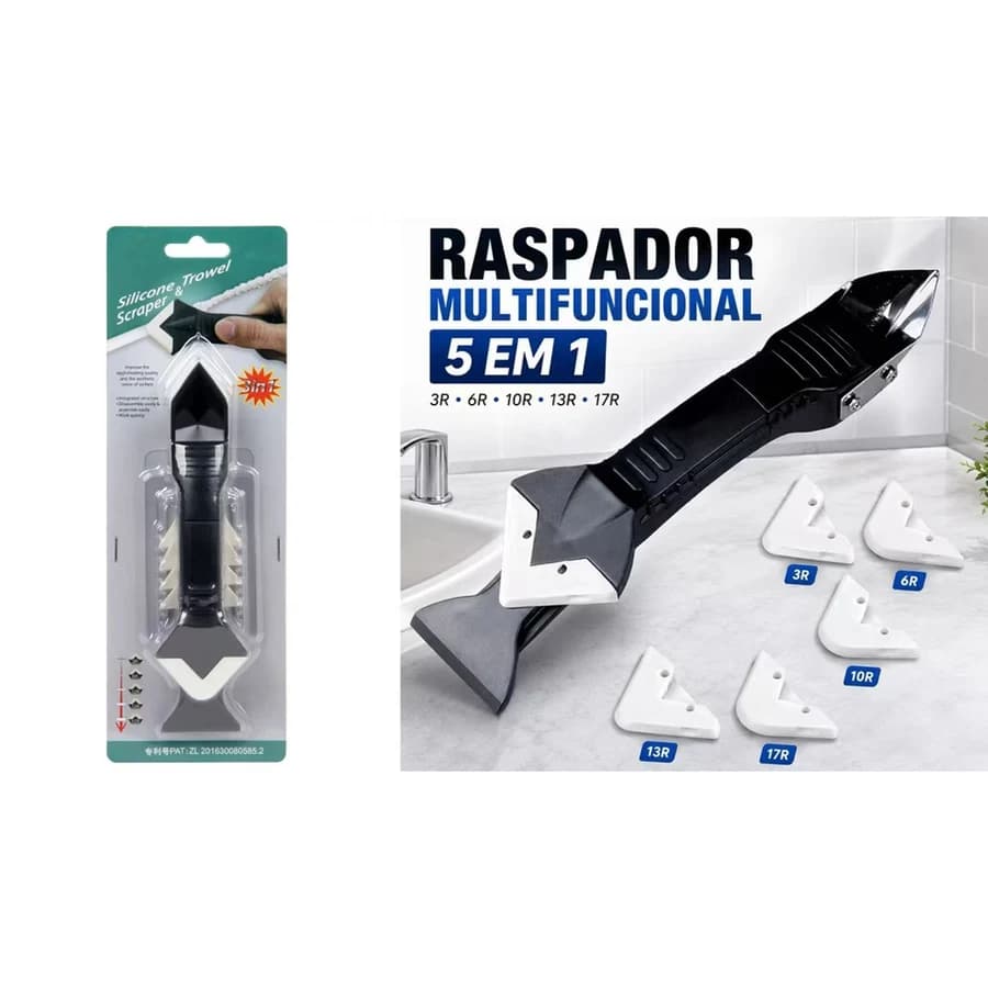 Espátula Removedora de Silicone 3 em 1