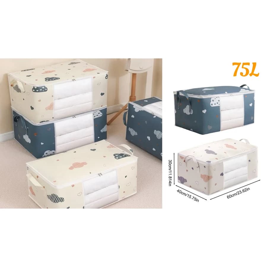Saco p/ Cobertor de Estampa Infantil (60x40x30cm)