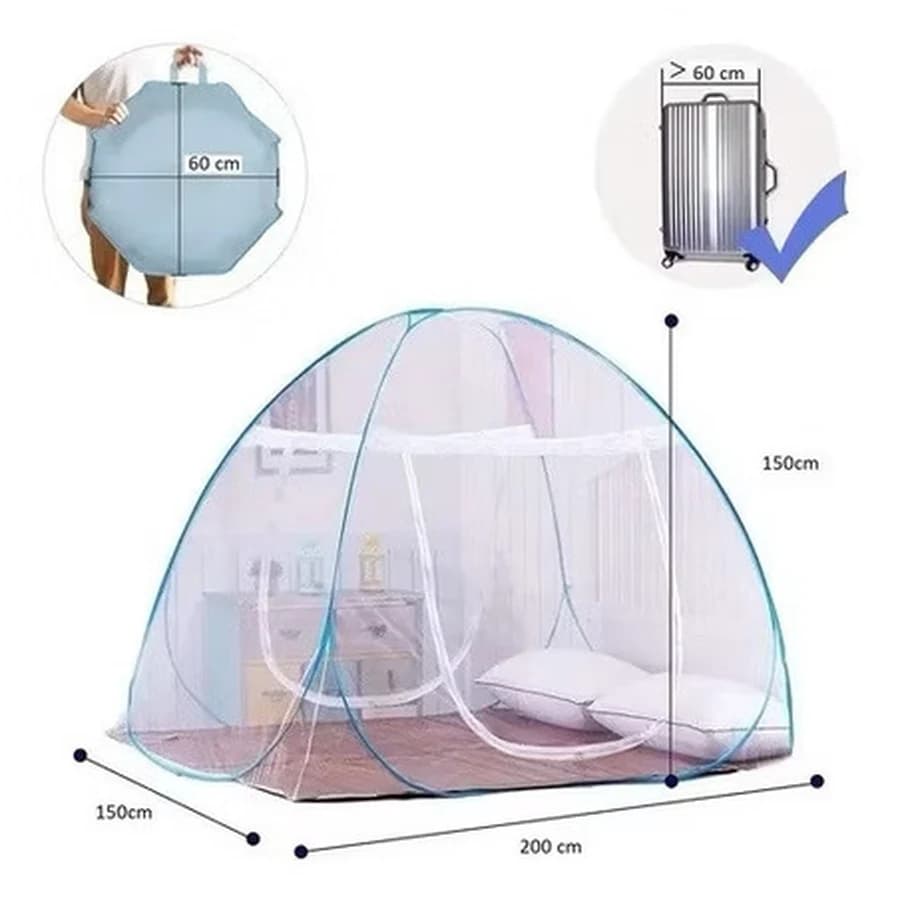 Mosquiteiro Tenda Cama 1,5m x 2m