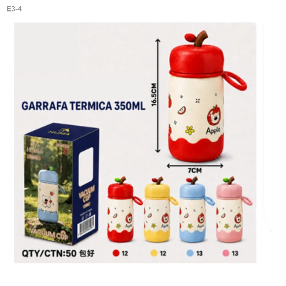 Garrafa Térmica Infantil Maçã 350ml