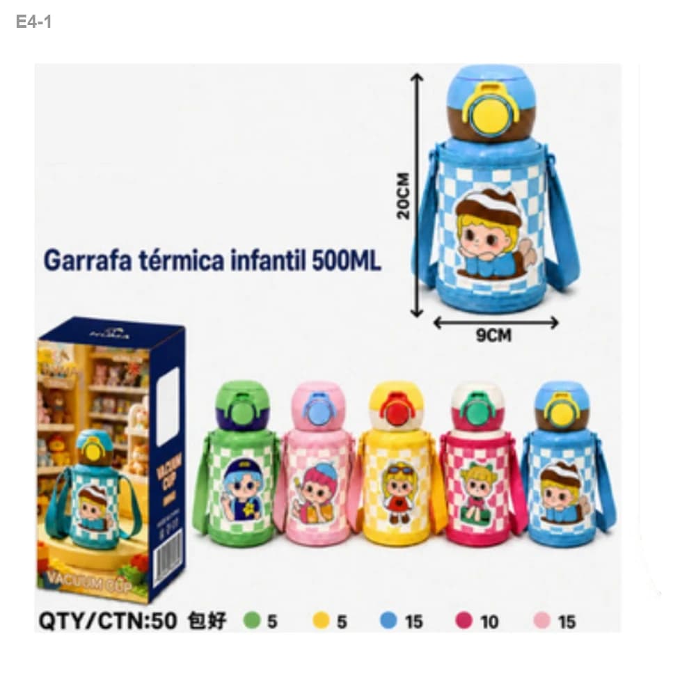 Garrafa Térmica Infantil 500ml