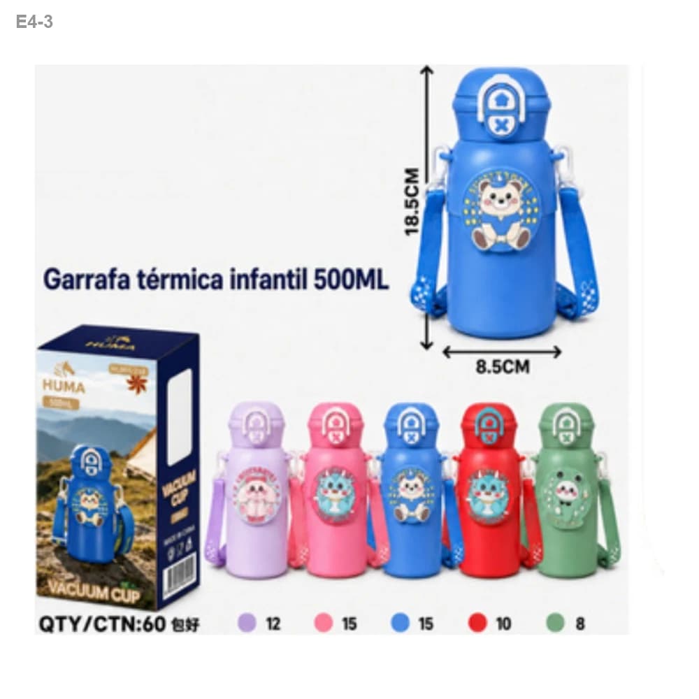 Garrafa Térmica Infantil 500ml