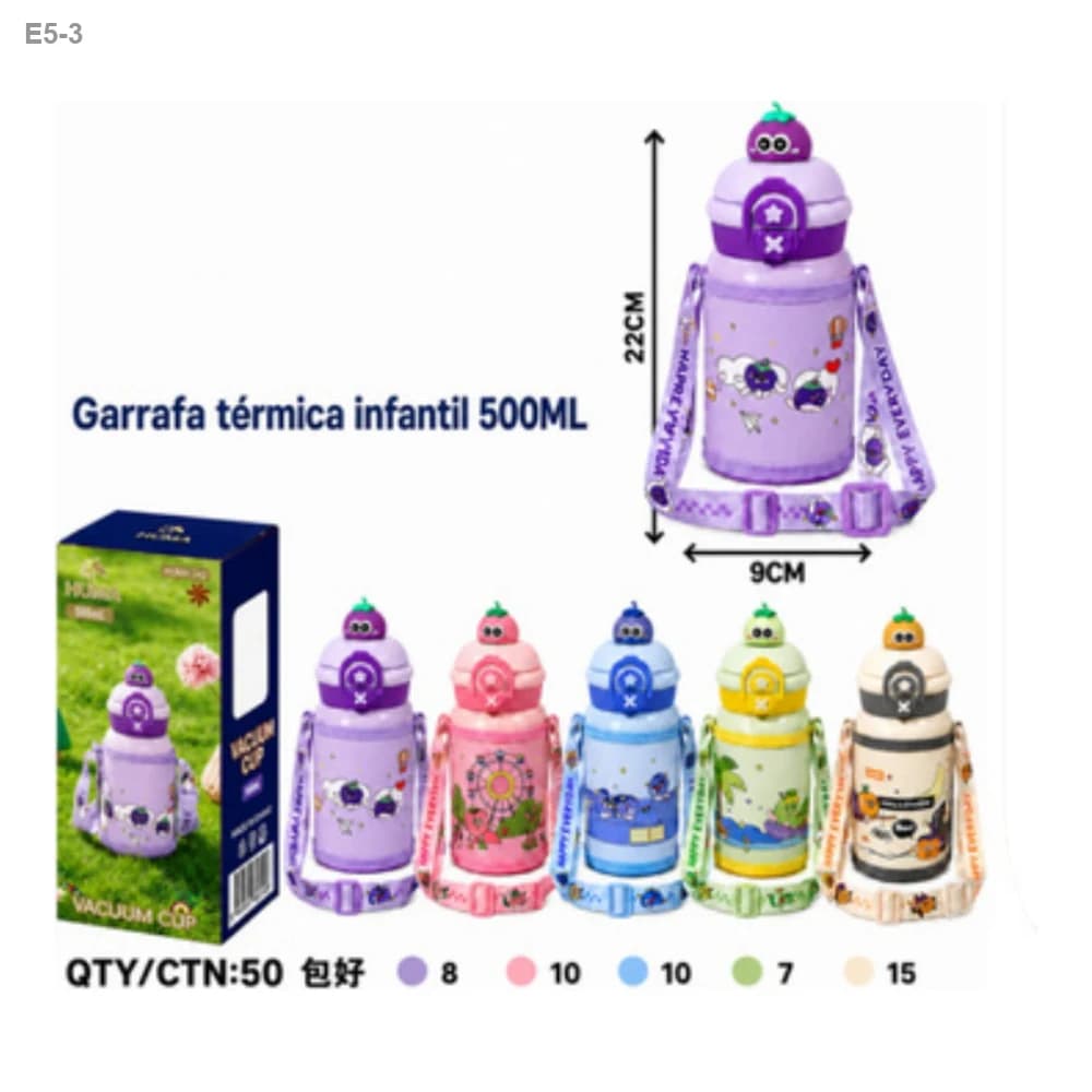 Garrafa Térmica Infantil 500ml