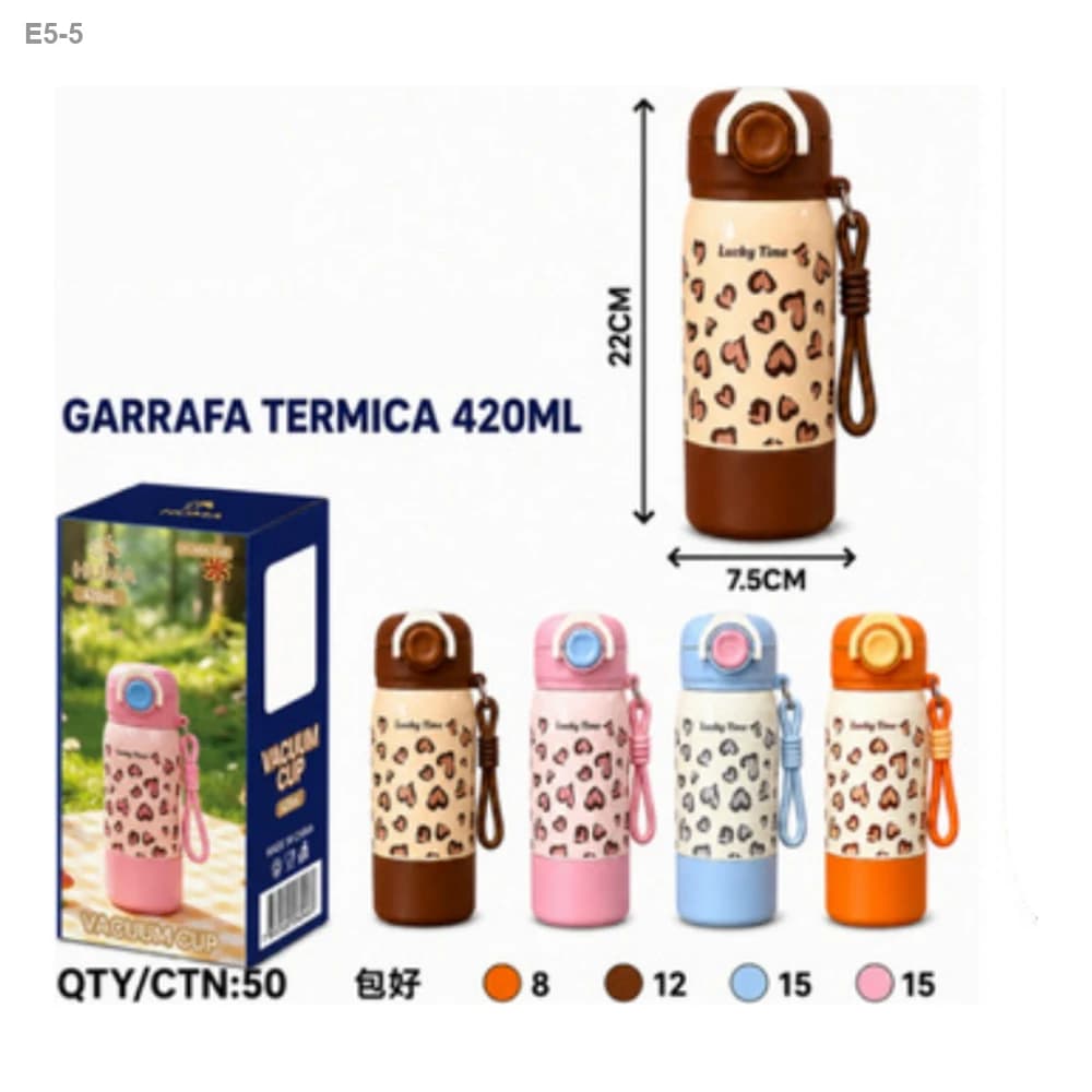 Garrafa Térmica 420ml Oncinha