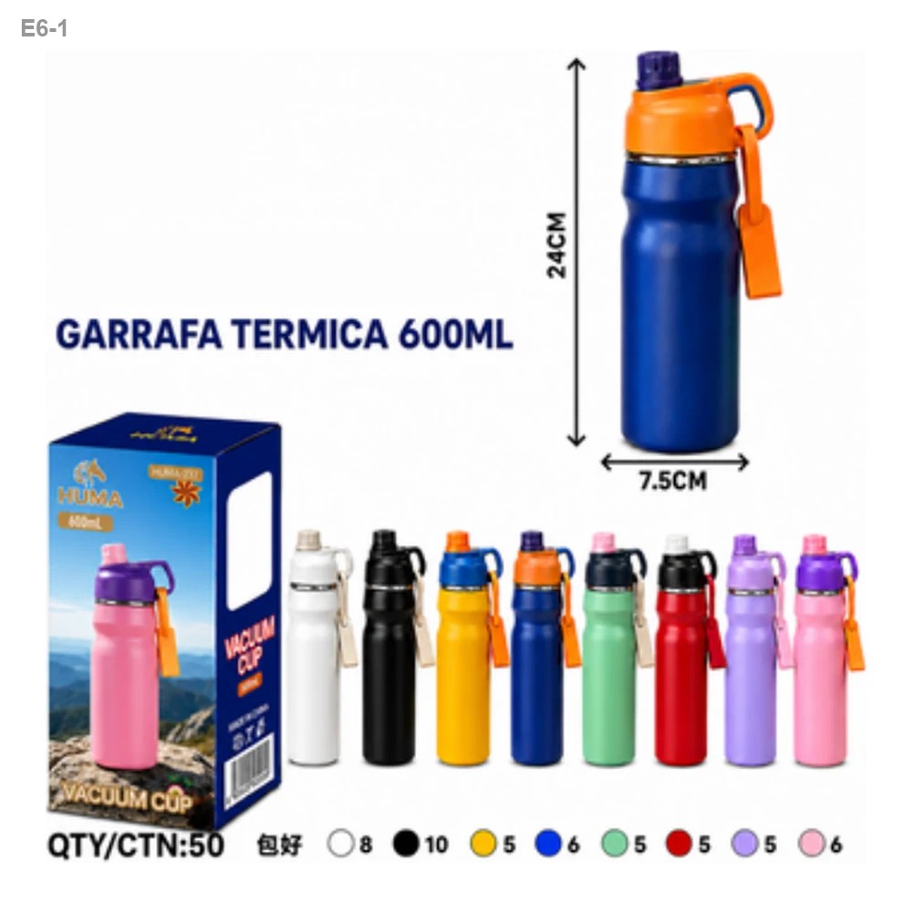 Garrafa Térmica 600ml