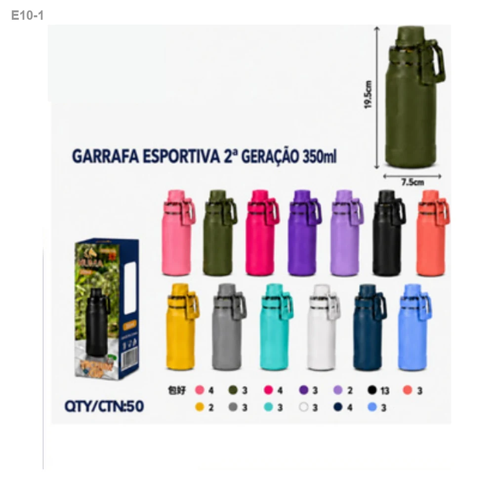Garrafa Térmica Esportiva 350ml