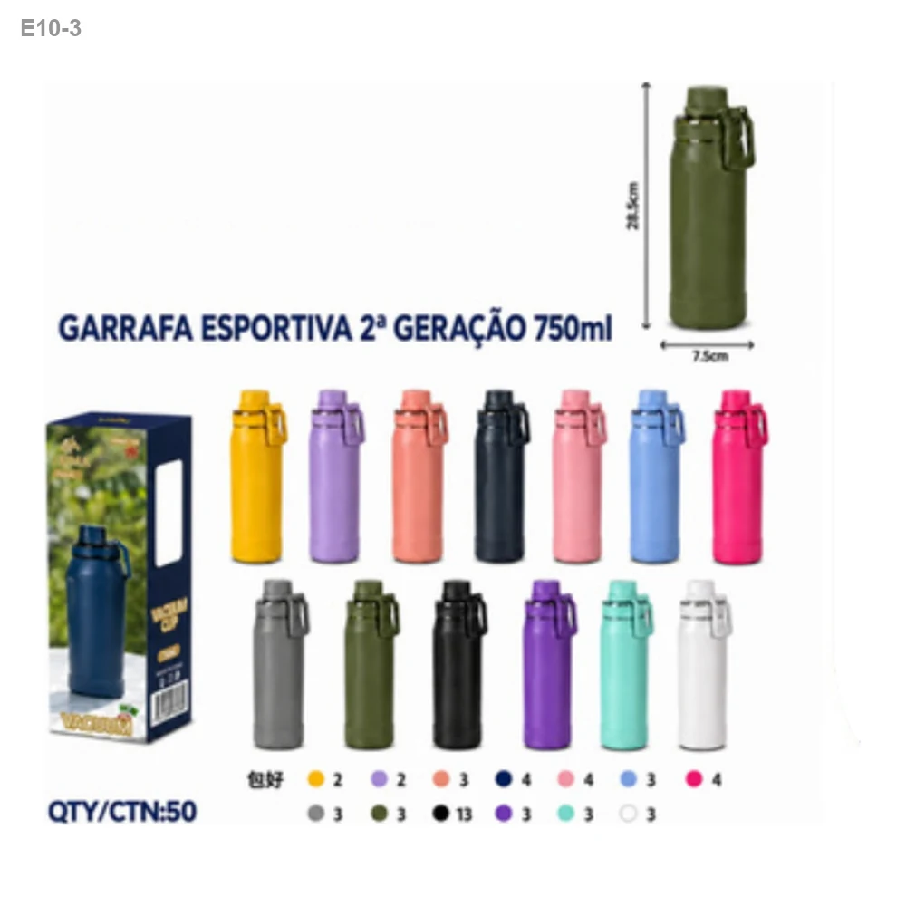 Garrafa Térmica Esportiva 750ml