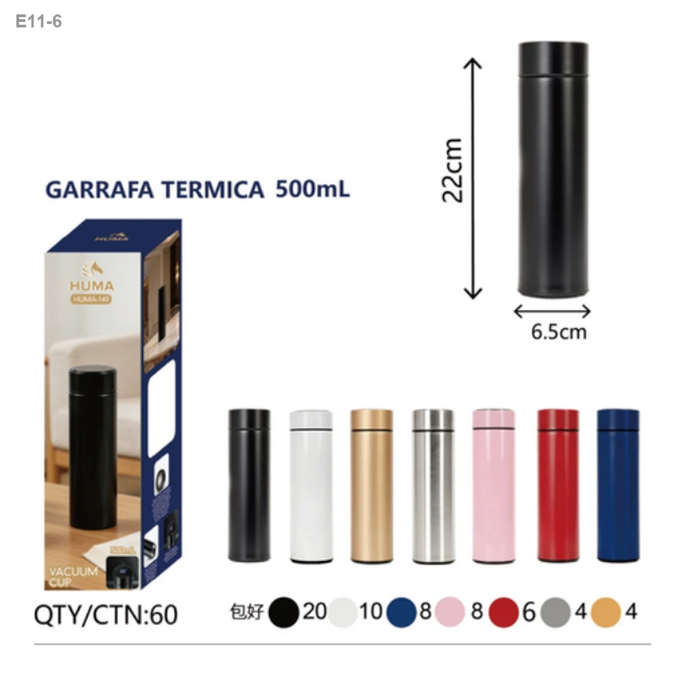 Garrafa Térmica Slim 500ml