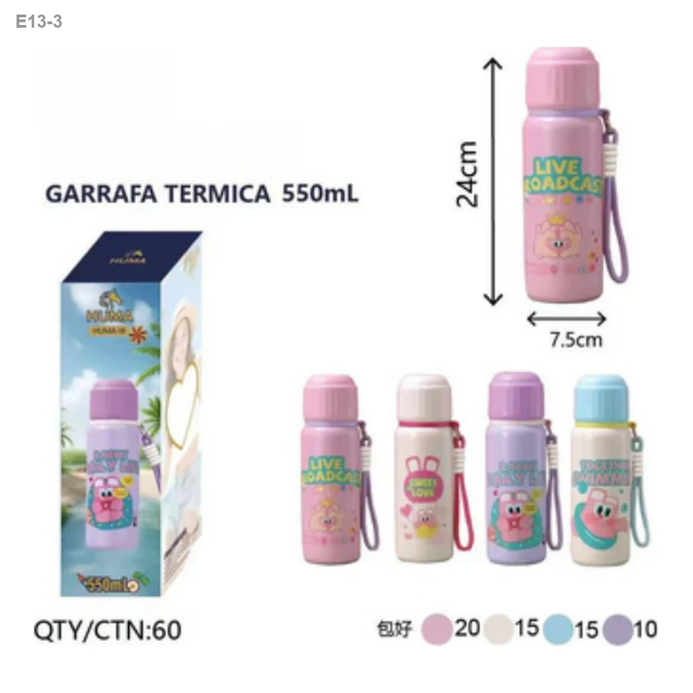 Garrafa Térmica Infantil 550ml