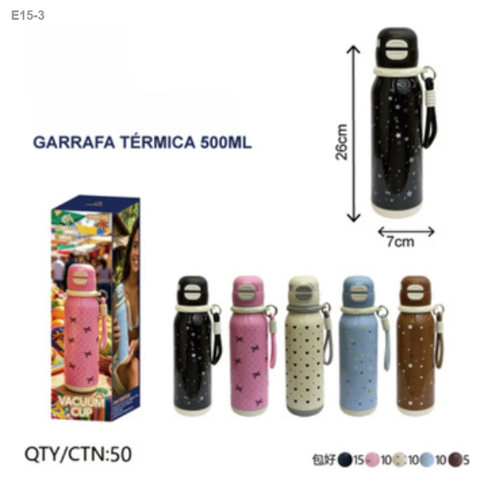 Garrafa Térmica 500ml com Alça
