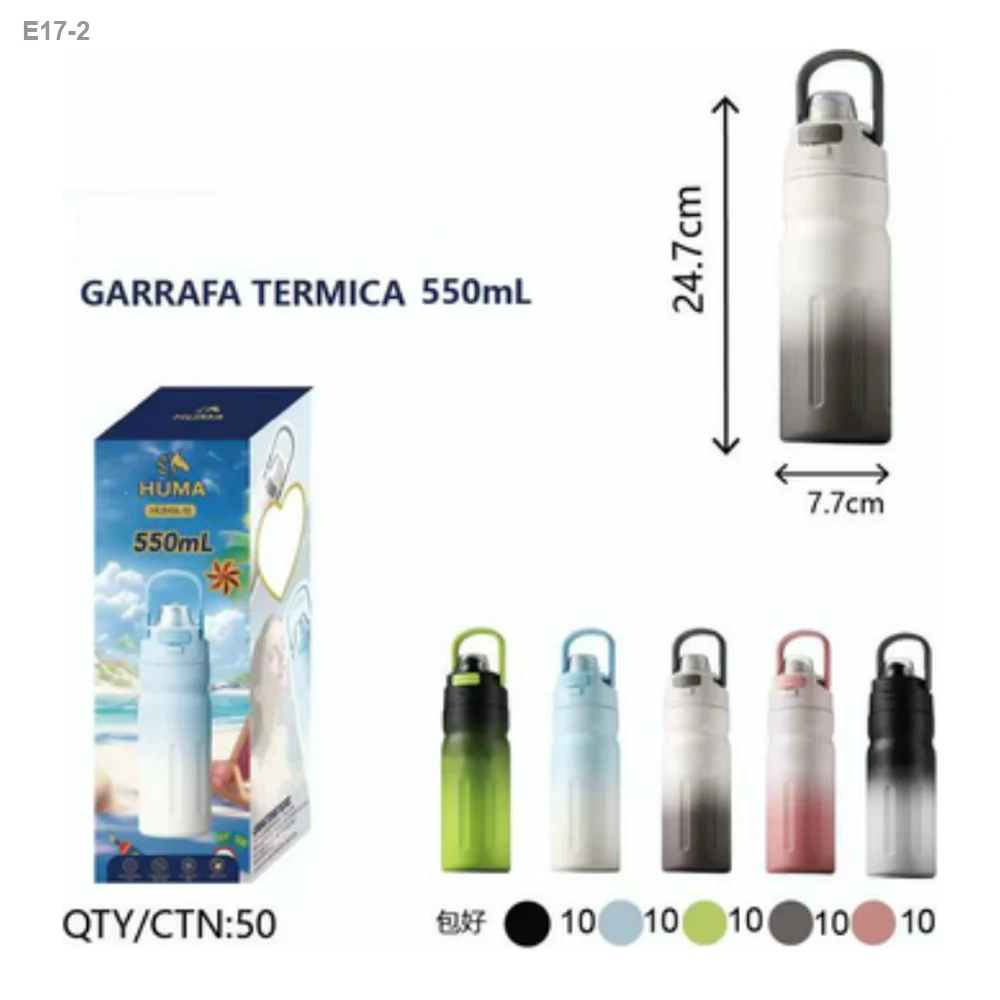 Garrafa Térmica Degradê 550ml