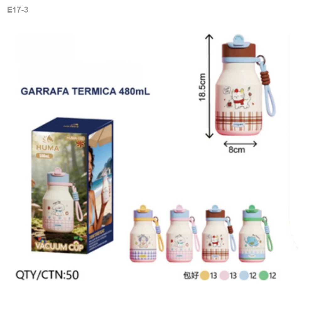 Garrafa Térmica Infantil 480ml