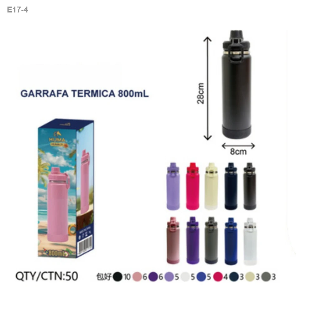 Garrafa Térmica 800ml Bico Esportivo
