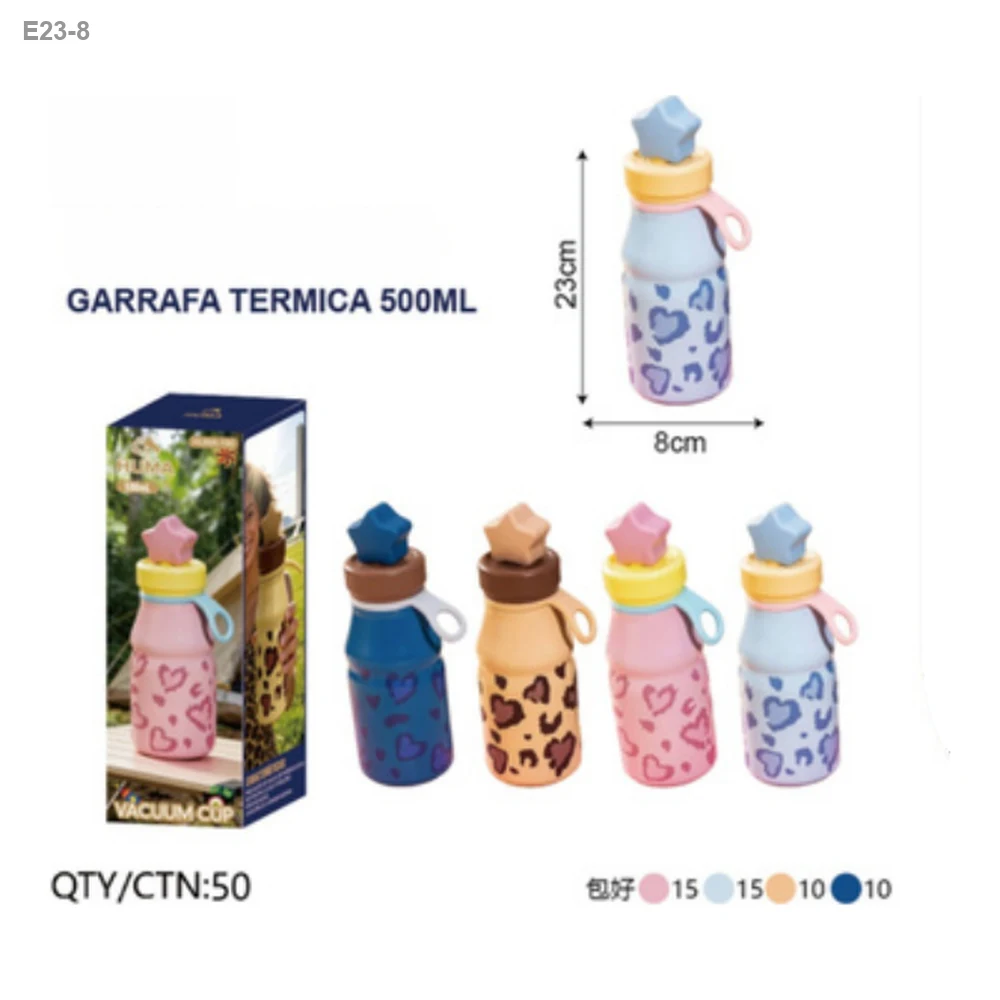 Garrafa Térmica 500ml Estampada