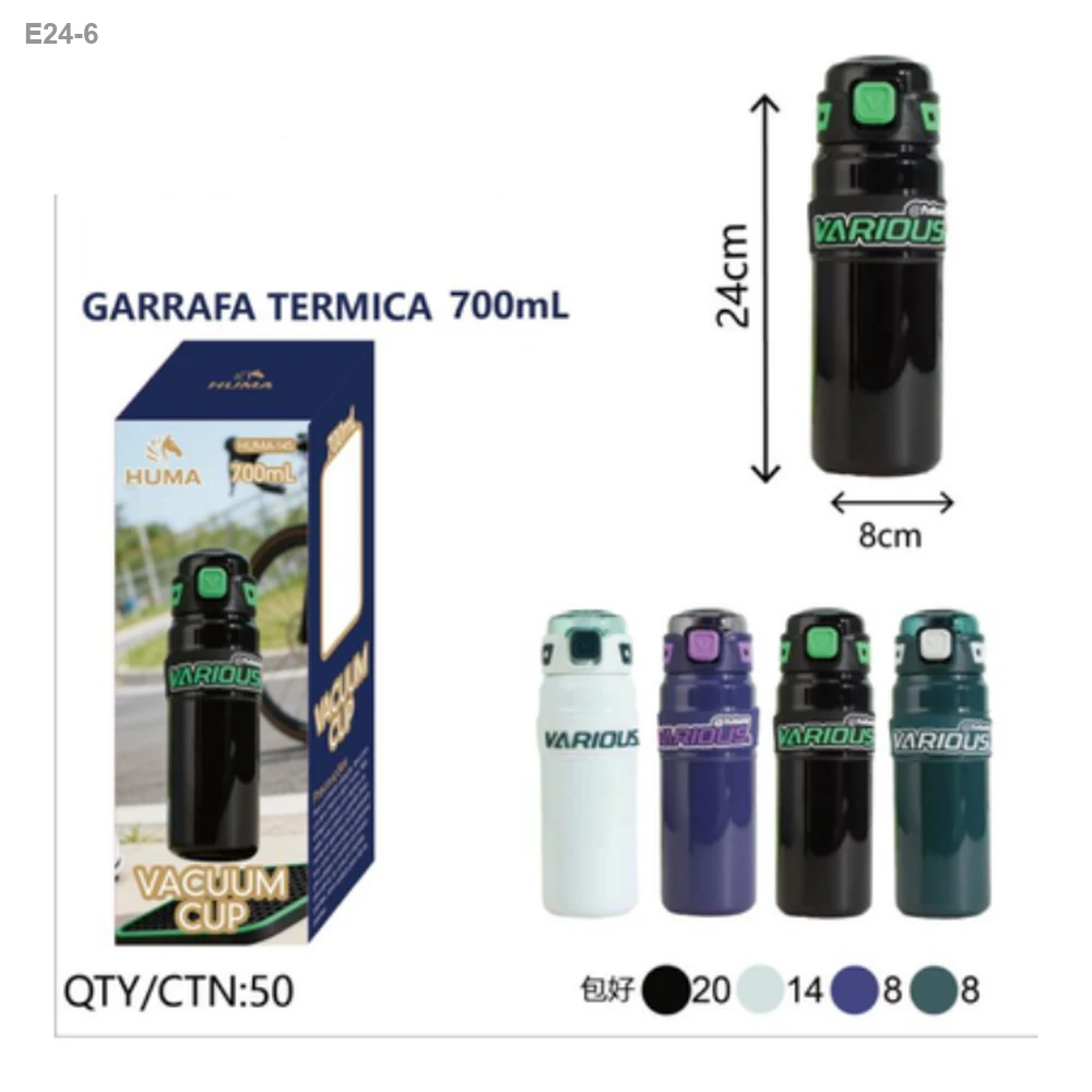 Garrafa Térmica 700ml Tampa Flip