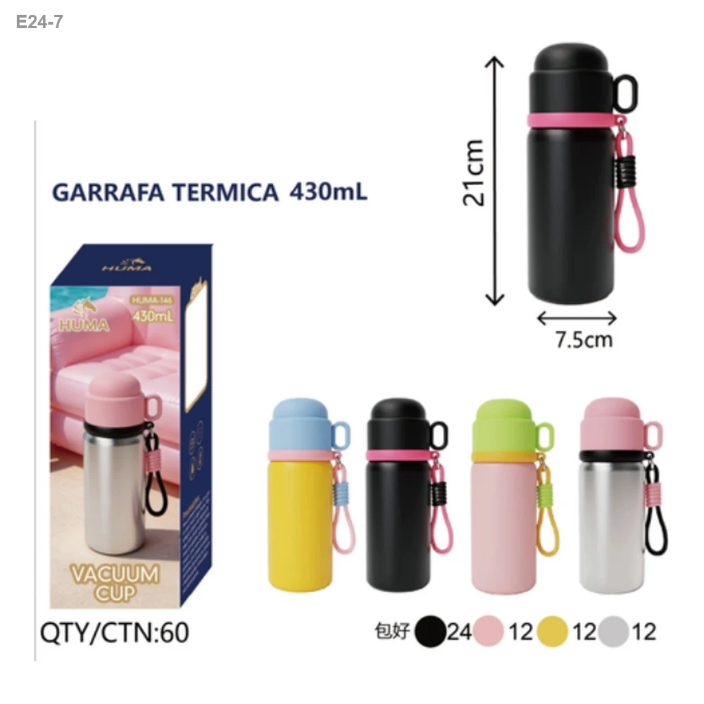 Garrafa Térmica 430ml com Alça