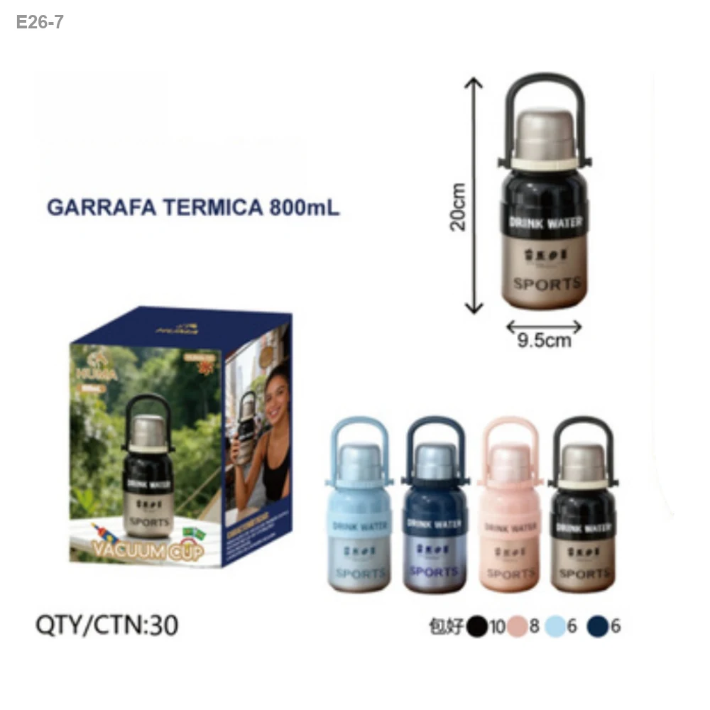 Garrafa Térmica 800ml Sports
