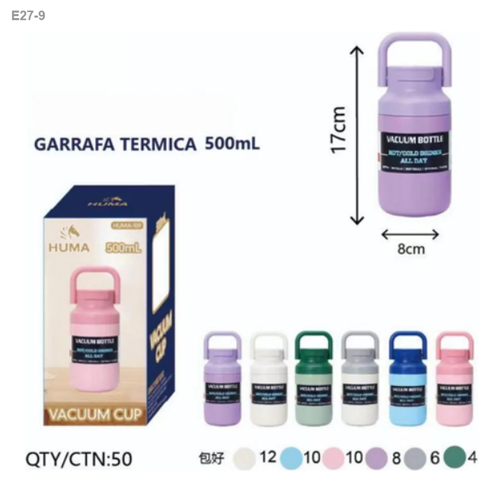 Garrafa Térmica 500ml Boca Larga