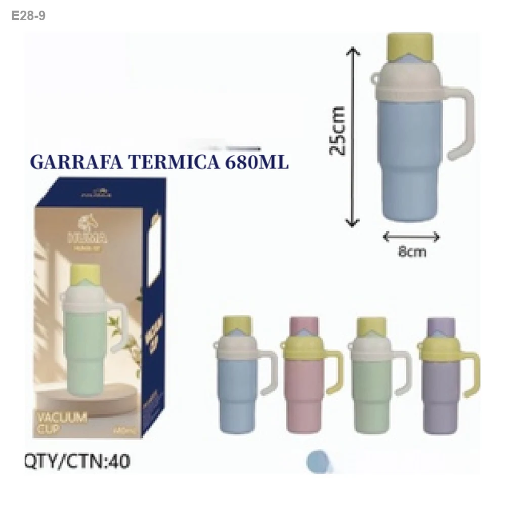 Garrafa Térmica 680ml com Alça