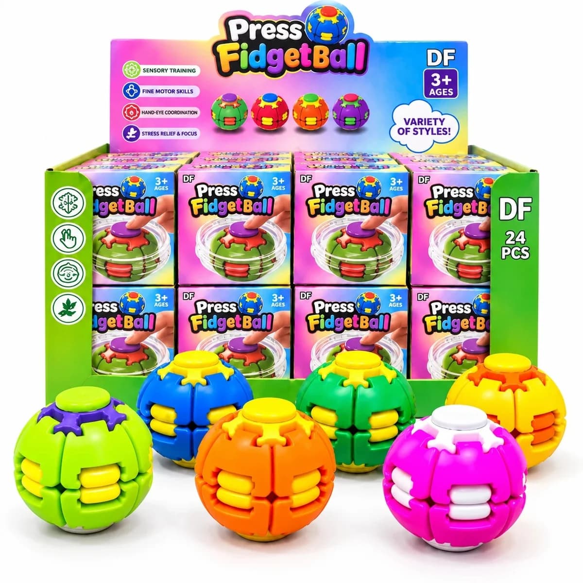 Bolinha Sensorial Fidget Ball