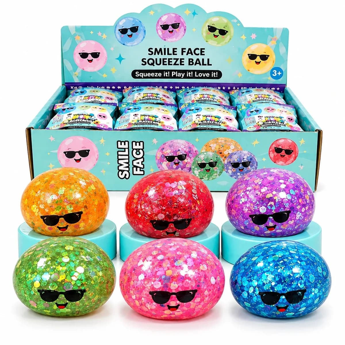 Bolinha Antiestresse Smile Face