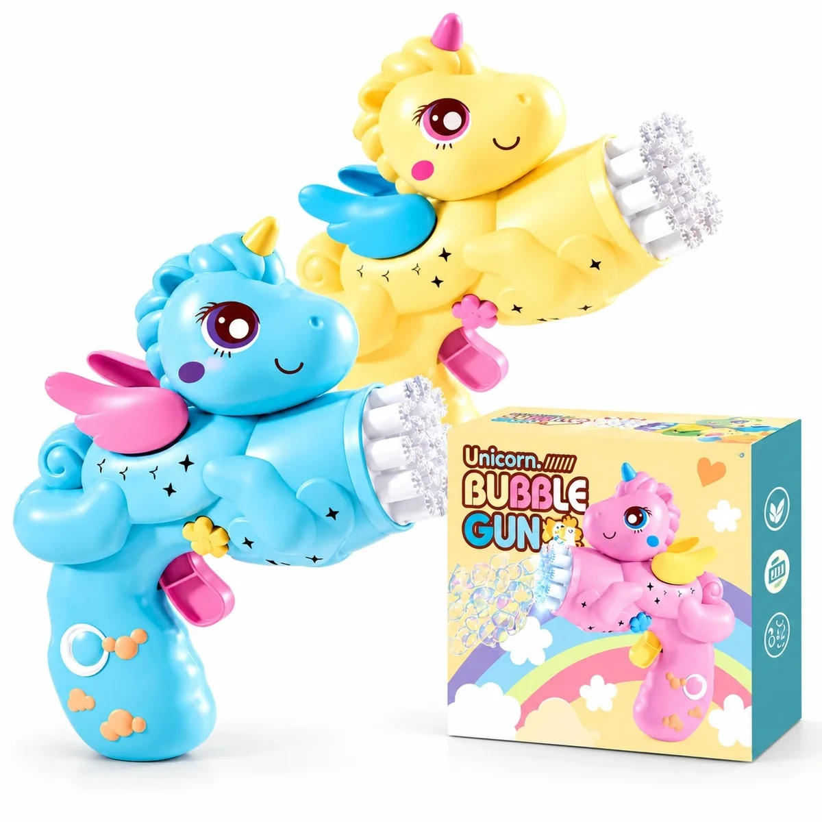 Pistola de Bolhas Unicórnio