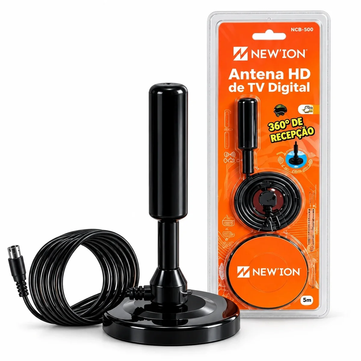 Antena HD de TV Digital NCB-500