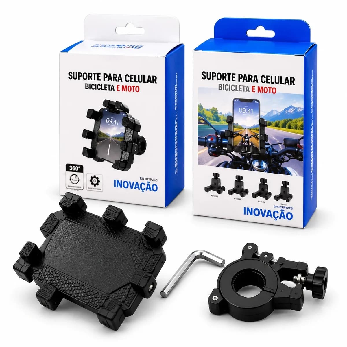 Suporte de Celular para Bicicleta e Moto