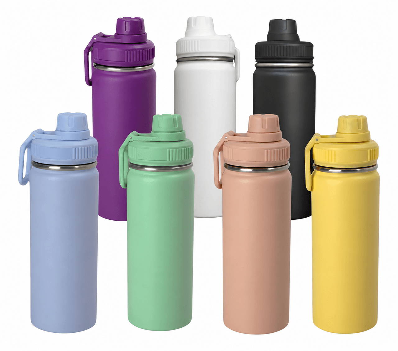 Garrafa Térmica 600 Ml Inox Fitness Academia
