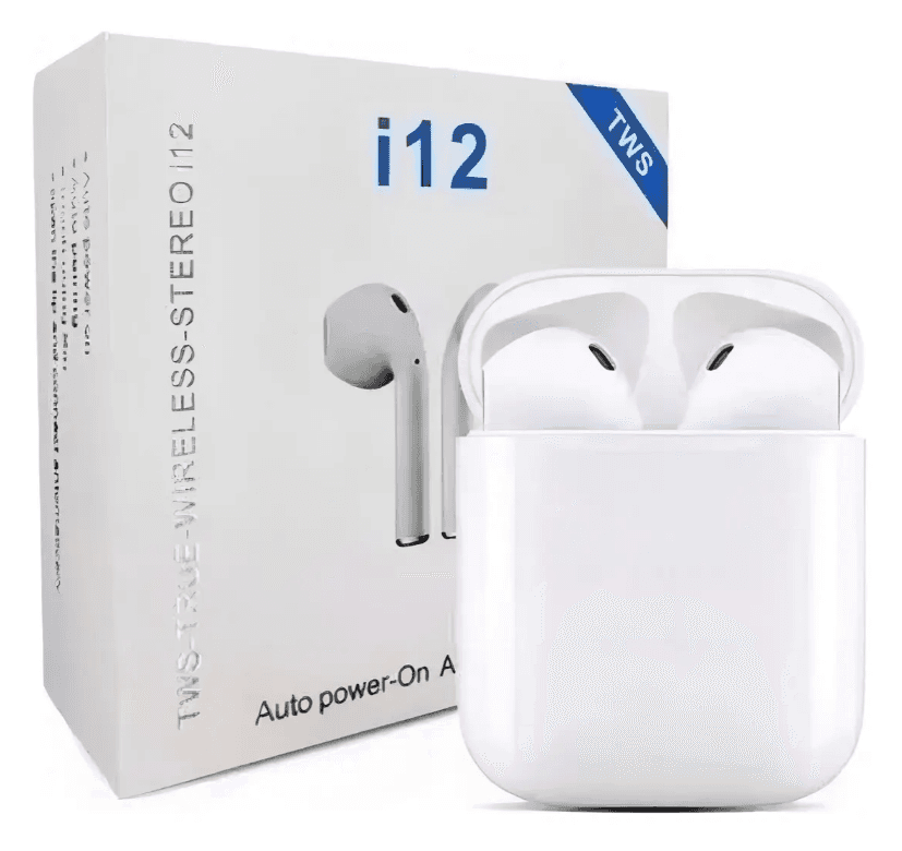 Fone I12 Tws Bluetooth 5.0 Touch Para Ios E Android Earbuds