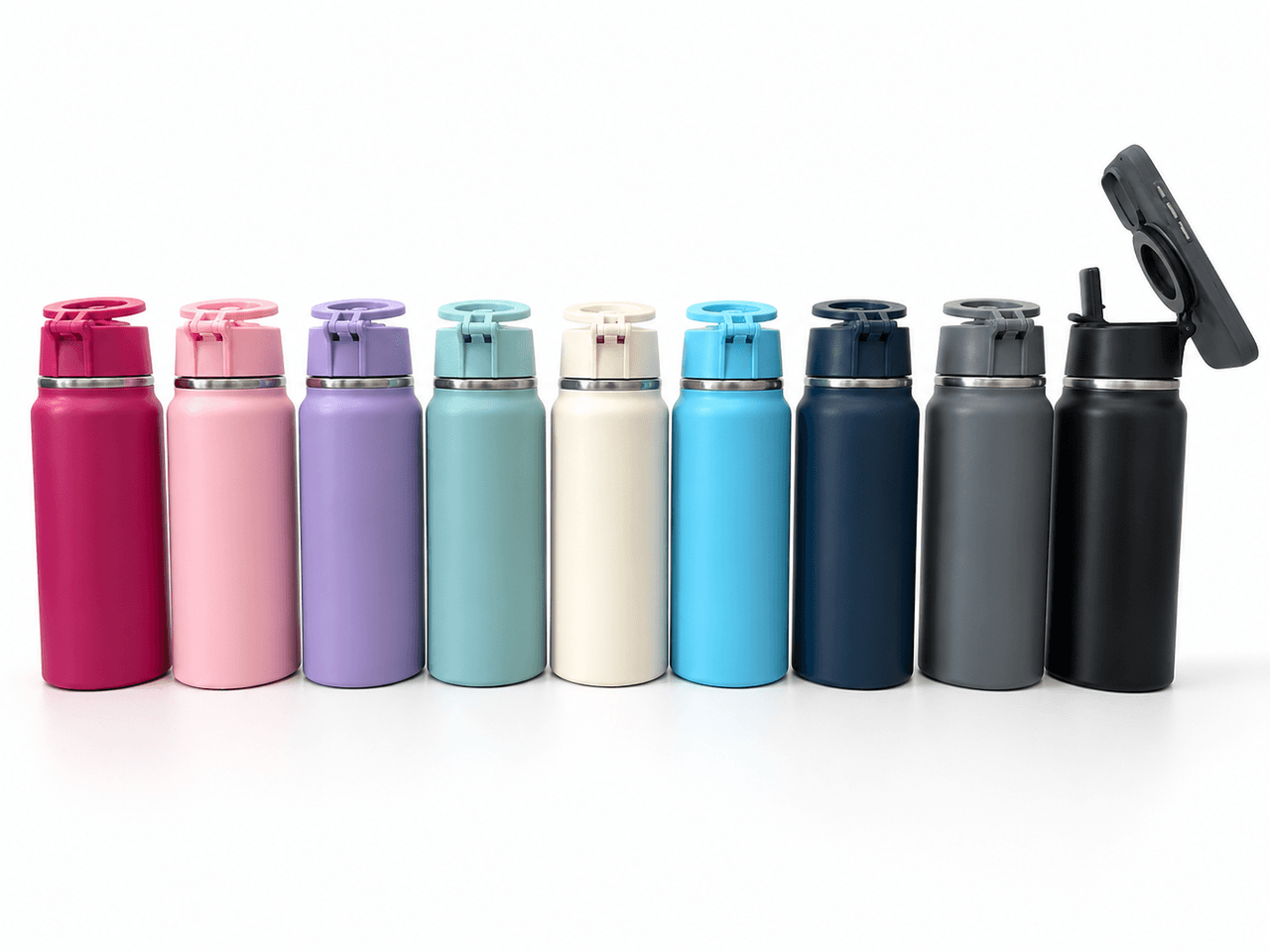Garrafa Termica 600 Ml com Alça Suporte Celular