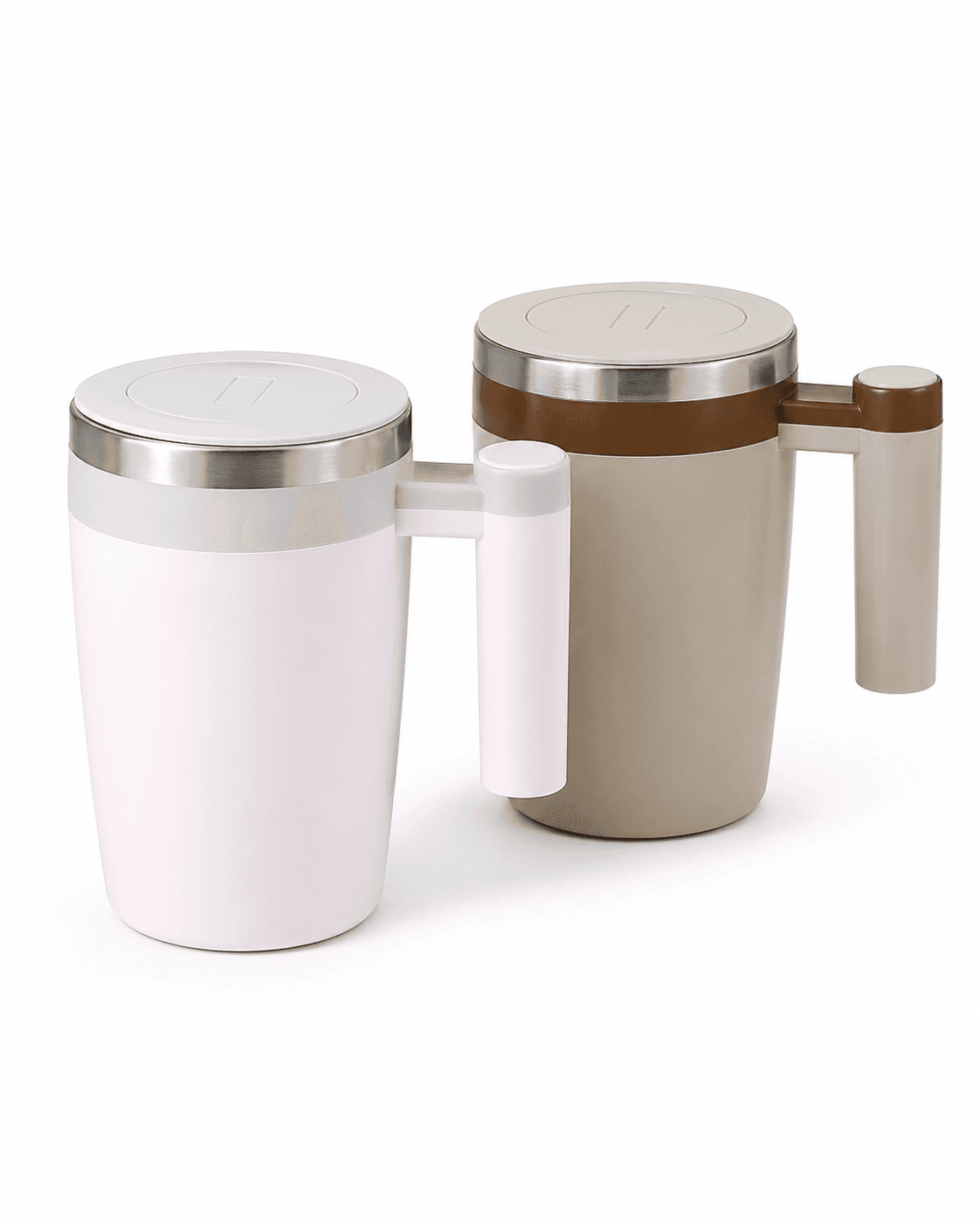 Copo Auto Mixer Magnético com Tampa e Alça 380 Ml