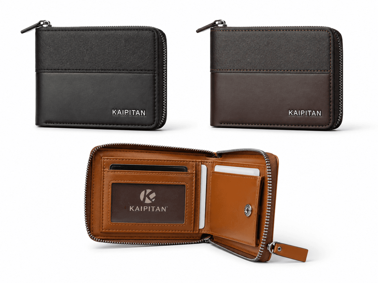 Carteira Masculina com Zíper
