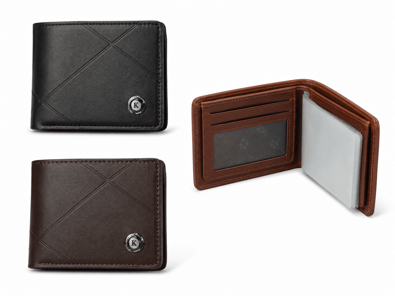 Carteira Masculina Compacta com Porta-Cartões – Modelo YT-C5925