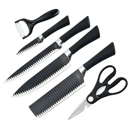 Kit Faqueiro com Facas e Utensílios de Cozinha