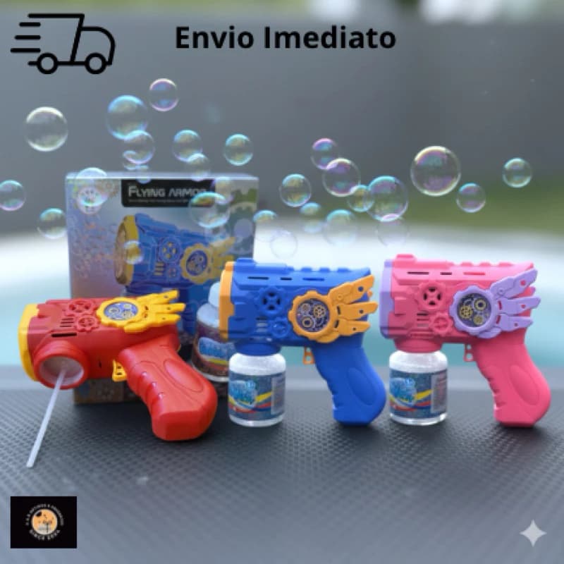 Pistola de bolhas automática